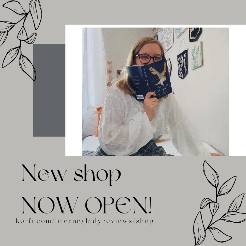 Literary Lady Reviews: Shop Announcement!